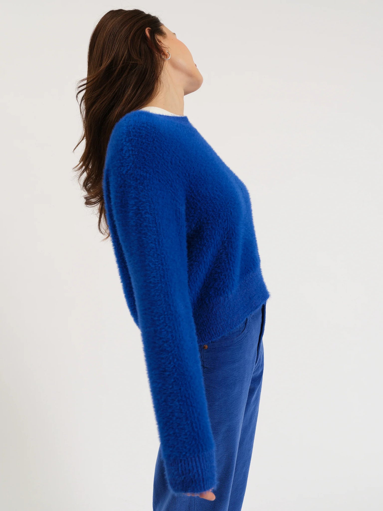 Freya Fuzzy Crewneck Sweater