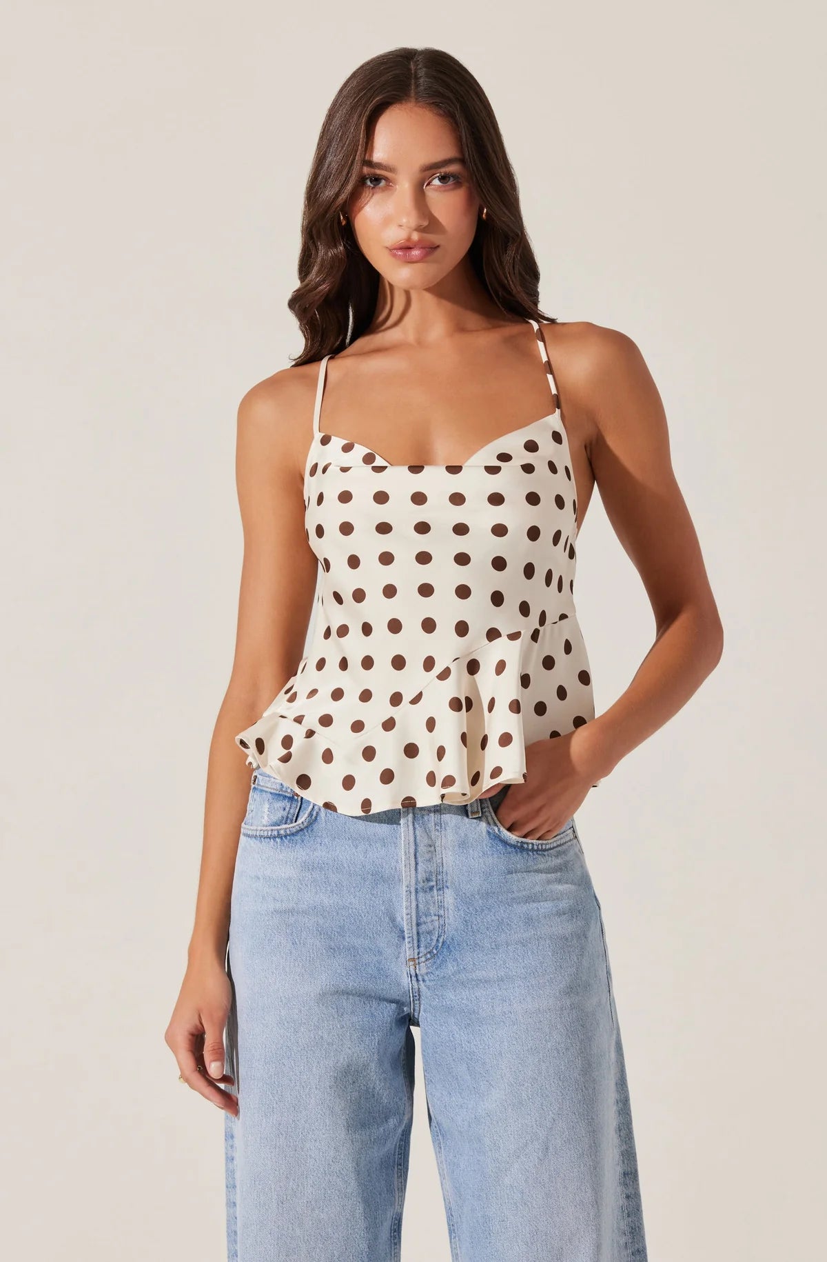 Everli Polka Dot Top