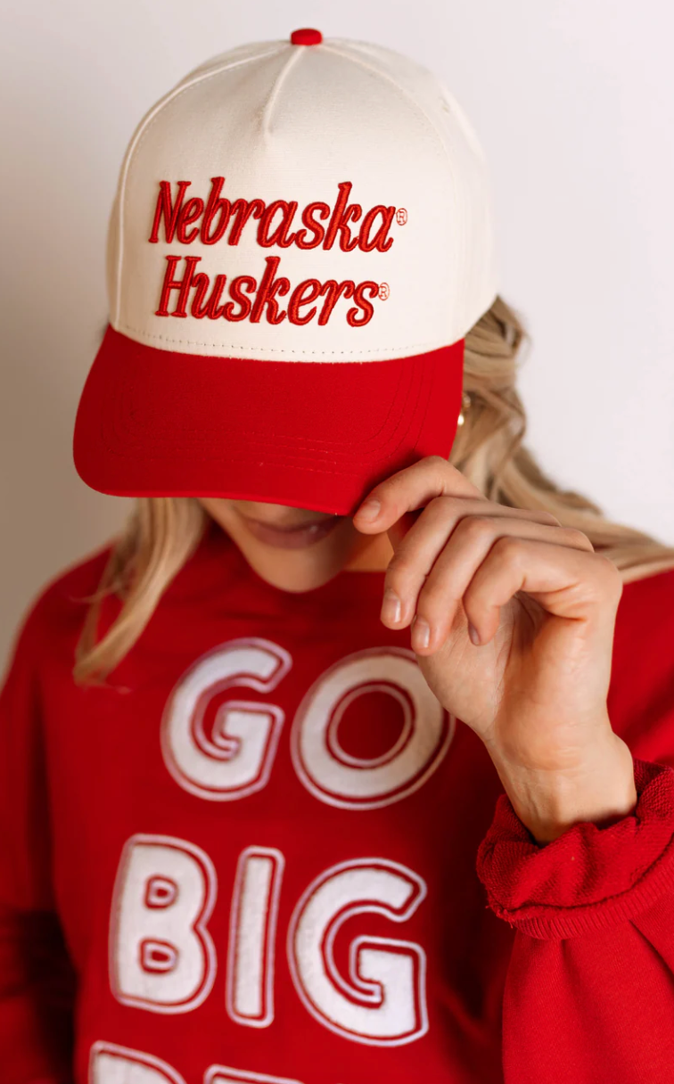 Nebraska Embroidered Hat