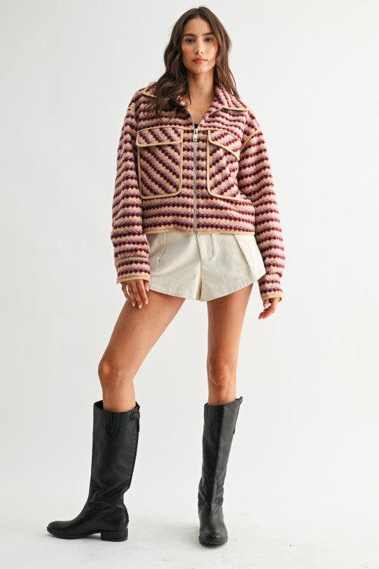 Rachel Zip Up Jacket