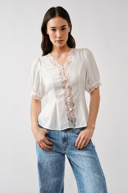 Lily Lace Top