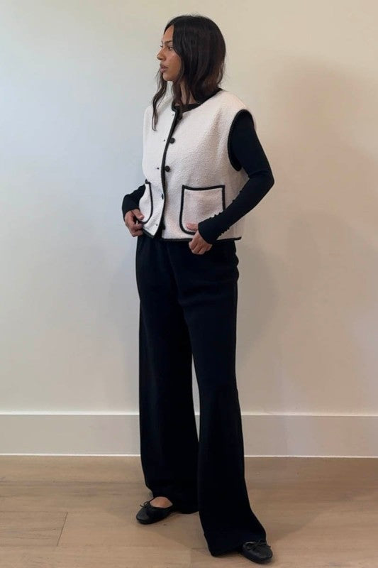 Wesley Sherpa Reversible Vest