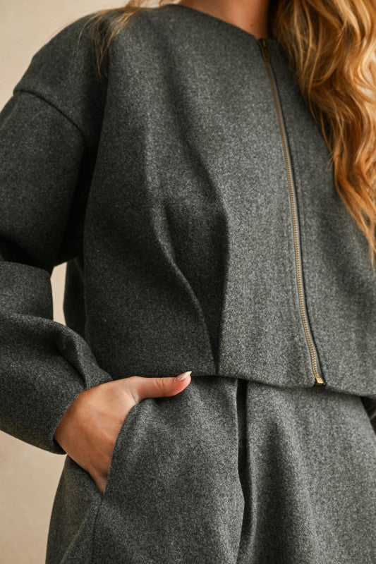 Brynlee Cropped Jacket