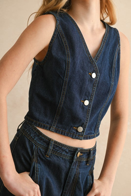 Dakota Denim Vest