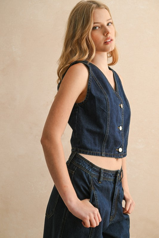 Dakota Denim Vest