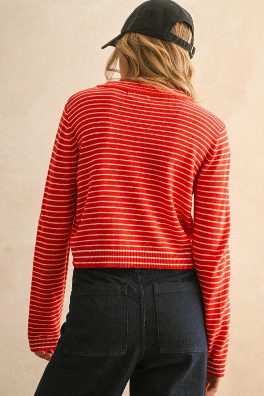 Rory Stripe Sweater