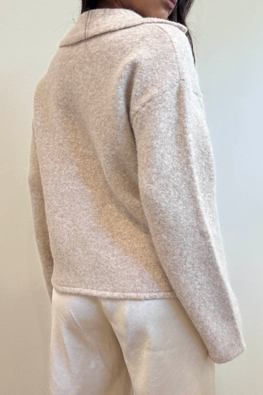 Eleanor Collared Sweater