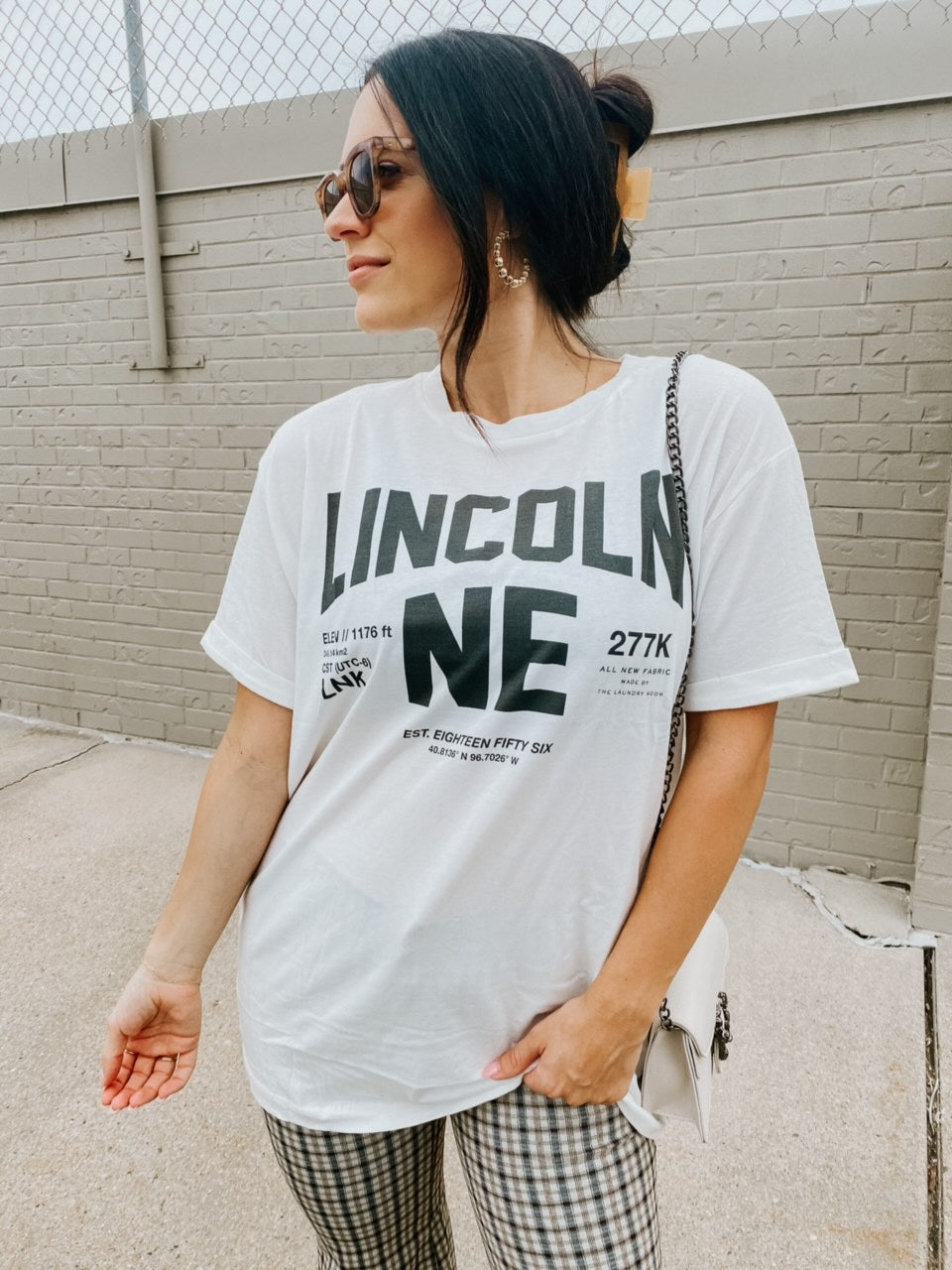 Lincoln Tee- White